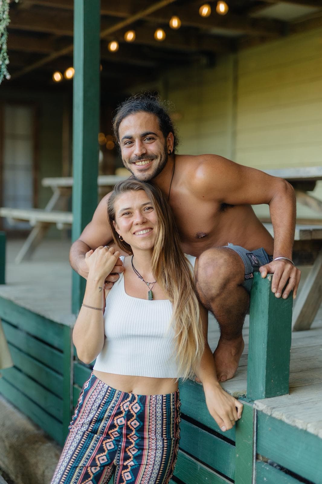 Andrea y Roi, fundadores de Retiru