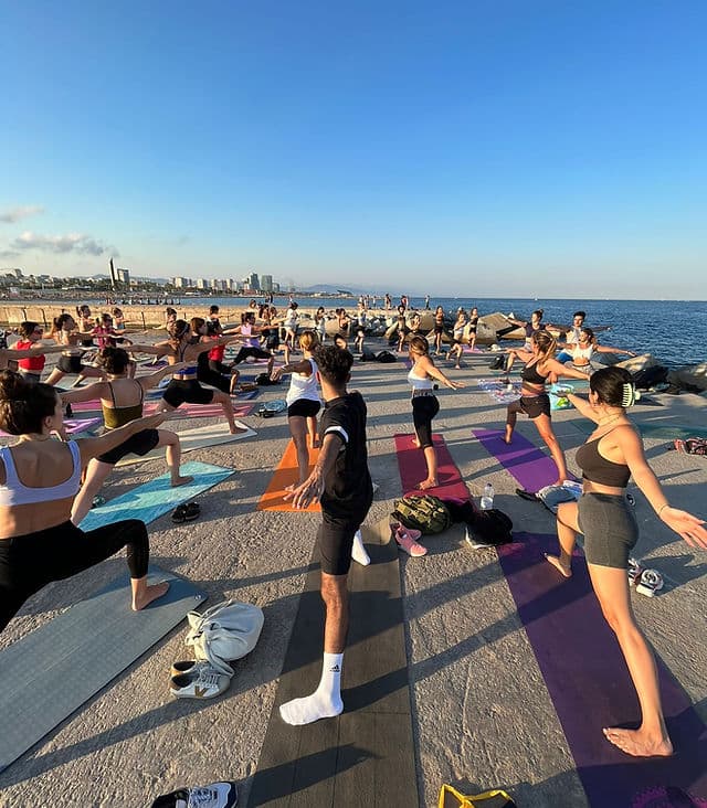 YOGA BY THE SEA BARCELONA