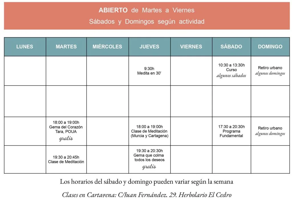 KMC Murcia · Centro de Meditación Kadampa