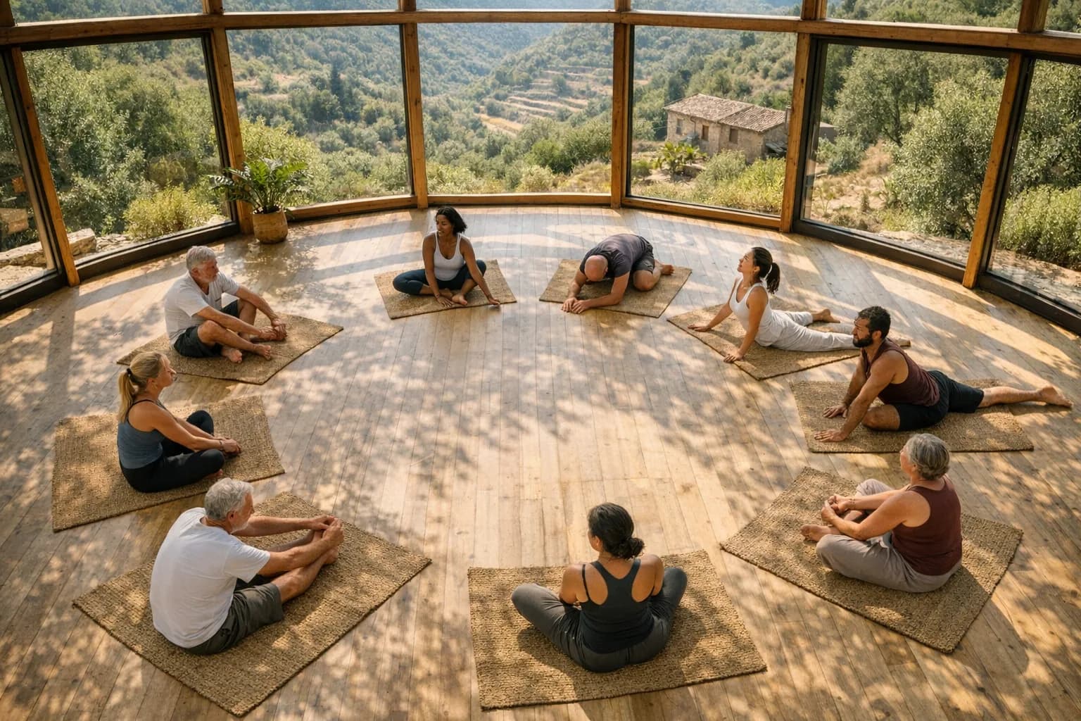 Destinos, criterios y consejos para elegir bien tu retiro de yoga en España