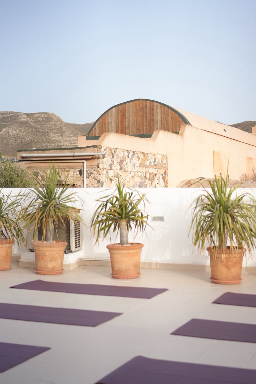 Vinyasa Flow - Yoga Clases al atardecer - Hotel Los Patios - Rodalquilar